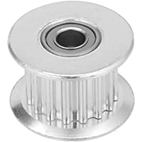 sourcing map Polea Sincrónica para 7mm Correa De Distribución 16 Dientes Agujero 3mm de Diámetro Tipo MXL Aluminio